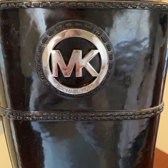 Michael Kors Wedge Rain Boot Size 7 - Picture 4 of 9